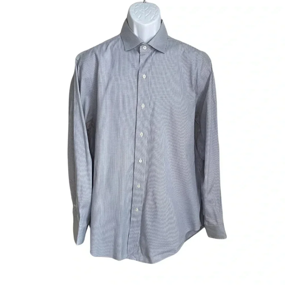 Polo by Ralph Lauren Estate Dress Shirt - Blue, 16.5-34, 100% Two-Ply Cotton